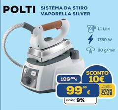 Polti - Sistema Da Stiro Vaporella Silver