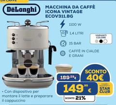 De Longhi - Macchina Da Caffè Icona Vintage Ecov311.bg