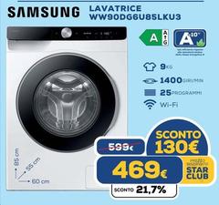 Samsung - Lavatrice WW90DGEU85LKU3