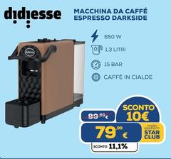 Didiesse - Macchina Da Caffé Espresso Darkside