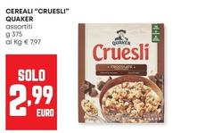 Quaker - Cereali Cruesli