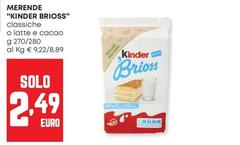 Ferrero - Merende Kinder Brioss