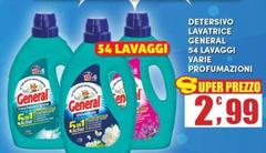 General - Detersivo Lavatrice 54 Lavaggi Varie