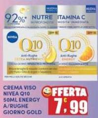 Nivea - Crema Viso Q10 Energy A/Rughe Giorno Gold