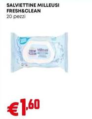Fresh & Clean - Salviettine Milleusi