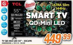 TCL - Tv Qd-Mini Led 55