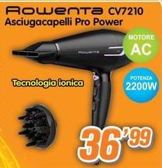 Rowenta - Cv7210 Asciugacapelli Pro Power