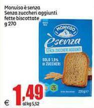 Monviso - Fette Biscottate