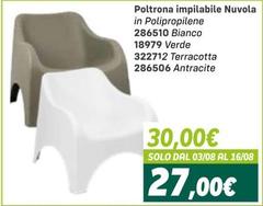 Nuvola - Poltrona Impilable  In Polipropilene 286510