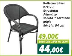Solo - Poltrona Silver 271190