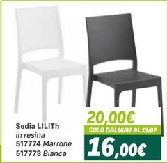 Solo - Sedia In Resina 517774 Marrone