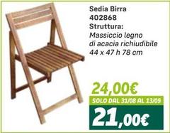 Acacia - Sedia Birra 402868