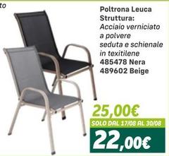 Solo - Poltrona Leuca Struttura 485478 Nera