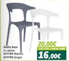 Solo - Sedia Sam In Resina
