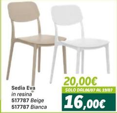 Eva - Sedia  In Resina 517787 Beige 517787 Bianca