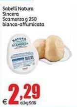 Natura bio - Sabelli Sincera Scamorza Bianca-Affumicata