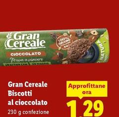 Gran Cereale - Biscotti Al Cioccolato