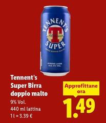 Tennent's - Super Birra Doppio Malto