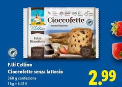 F.lli Cellino - Cioccofette Senza Lattosio