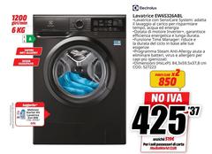 Electrolux - EWS6326ABL Lavatrice Caricamento Frontale 6 Kg 1200 Giri/min A Bianco