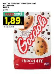 Pavesi - Gocciole Con Gocce Di Cioccolato/Extra Dark