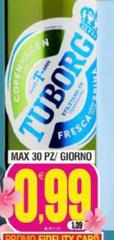 Tuborg - Max 30 Pz/Gorno