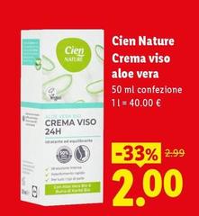 Cien Nature - Crema Viso Aloe Vera
