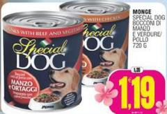 Monge - Speccal Dog Boccon Di Manzo E Verdure/ Pollo