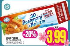 Oggi pesce - 30 Bastoncini Di Merluzzo