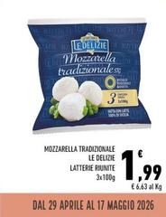 Le delizie - Mozzarella Tradizionale