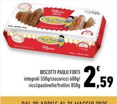 Paolo forti - Biscotti Paolo Forti