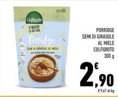 Colfiorito - Porridge Semi Di Girasole Al Miele