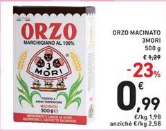 3 mori - Orzo Macinato