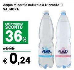 Valmora - Acqua Minerale Naturale O Frizzante