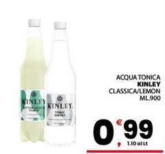 Kinley - Acqua Tonica Classica/lemon
