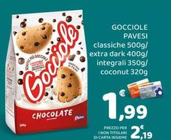 Pavesi - Gocciole Classiche/Extra Dark/Integrali