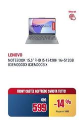 Lenovo - Notebook 15,6