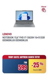 Lenovo - Notebook 15.6
