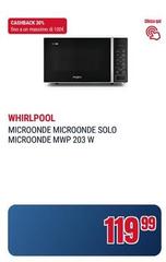 Whirlpool - Microonde Solo Microonde Mwp 203 W