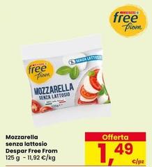 Despar - Mozzarella Senza Lattosio