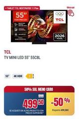 TCL - Tv Mini Led 55