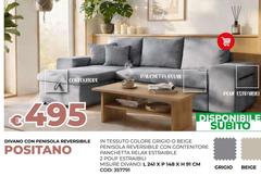 Divano Con Penisola Reversible