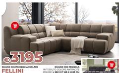 Divano Componbile Angolare Fellini