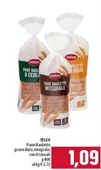 Selex - Pane Bauletto Grano Duro, Integrale, Con 8 Cereali