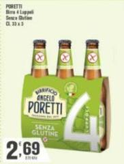 Angelo poretti - Birra 4 Lupilal Senza Glutine