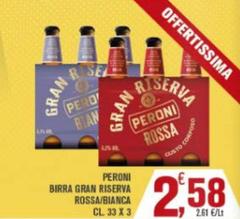 Peroni - Birra Gran Riserva Rossa/Bianca