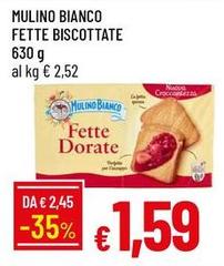 Mulino Bianco - Fette Biscottate