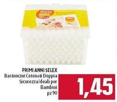 Selex - Primi Anni Bastoncini Cotonau Doppia Sicurezzaldeali Per Bambini