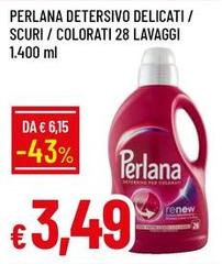 Perlana - Detersivo Delicati/Scuri/Colorati