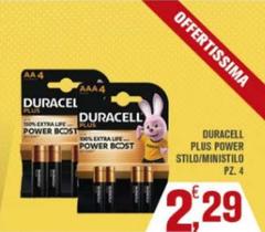 Duracell - Plus Power Stilo/Ministilo